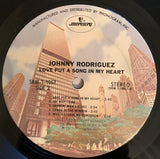 Johnny Rodriguez (4) : Love Put A Song In My Heart (LP, Album)