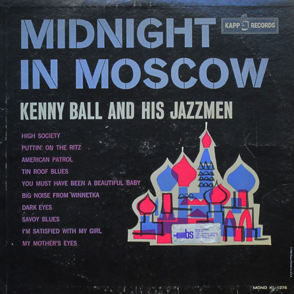 Kenny Ball And His Jazzmen : Midnight In Moscow (LP, Album, Mono)