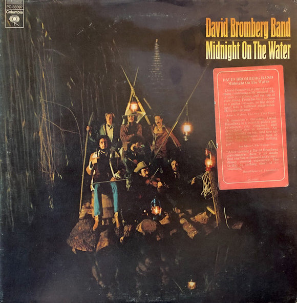 David Bromberg Band : Midnight On The Water (LP, Album, Promo, W/Lbl)