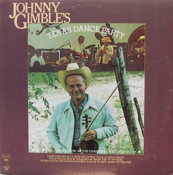 Johnny Gimble : Johnny Gimble's Texas Dance Party (LP, Album)