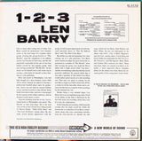 Len Barry : 1-2-3 (LP, Album, Mono)