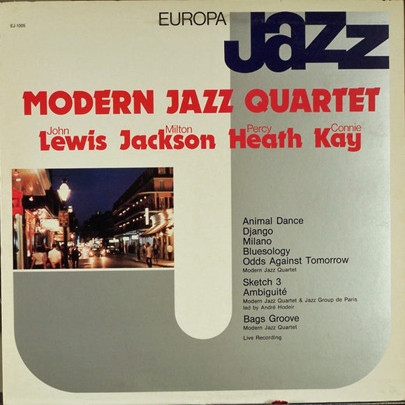 The Modern Jazz Quartet / John Lewis (2), Milt Jackson, Percy Heath, Connie Kay : Europa Jazz (LP, Album, Gat)