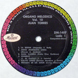 Juan Torres : Organo Melodico - Vol. 10 (LP, Album)