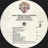 Bob James, David Sanborn : Double Vision (LP, Album, Spe)