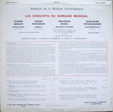 Pierre Boulez - Henri Pousseur - Mauricio Kagel - Karlheinz Stockhausen : Les Concerts Du Domaine Musical (LP, Album, RE)
