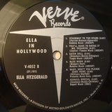 Ella Fitzgerald : Ella In Hollywood (LP, Album, Mono, RP)