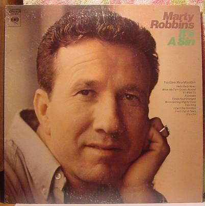 Marty Robbins : It's A Sin (LP, Album, Ter)