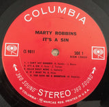 Marty Robbins : It's A Sin (LP, Album, Ter)