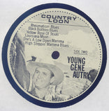 Gene Autry : Young Gene Autry (LP, Comp)