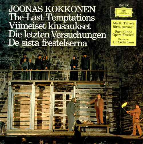 Joonas Kokkonen - Martti Talvela, Ritva Auvinen, Ulf Söderblom : The Last Temptations (3xLP + Box)