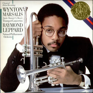 Wynton Marsalis, Joseph Haydn / Johann Nepomuk Hummel / Leopold Mozart, Raymond Leppard, National Philharmonic Orchestra : Trumpet Concertos (LP, Album)