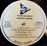 Bishop & Gwinn : This Is Our Night (LP, Album, Pin)