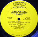 Paul Winter (2) / Winter Consort* : Icarus (LP, Album, Gat)