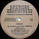 Ric Swanson : Windsock (LP, Album)