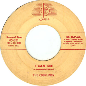 The Couplings : I Can See / Young Dove's Calling (7")