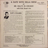 Della Reese With The Kirk Stuart Trio : A Date With Della Reese At Mr. Kelly's In Chicago (LP, Mono, RE)