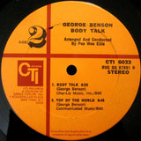 George Benson : Body Talk (LP, Album, Gat)