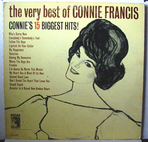 Connie Francis : The Very Best Of Connie Francis (LP, Comp, Mono, MGM)