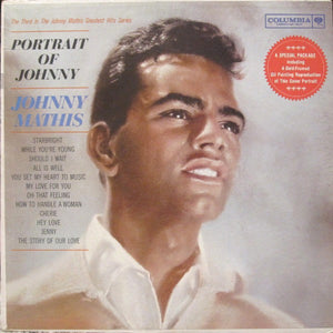 Johnny Mathis : Portrait Of Johnny (LP, Comp, Mono)