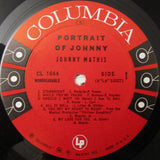 Johnny Mathis : Portrait Of Johnny (LP, Comp, Mono)