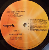 Joe English Band* : Live (LP)