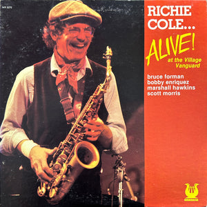 Richie Cole : Alive! At The Village Vanguard (LP, Album)