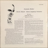 Sviatoslav Richter, Charles Munch, Boston Symphony Orchestra / Ludwig van Beethoven : Concerto No. 1 / Sonata Op. 54 (LP, Hol)