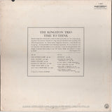 Kingston Trio : Time To Think (LP, Album, Mono)