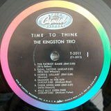 Kingston Trio : Time To Think (LP, Album, Mono)