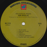 Don Rickles : Don Rickles Speaks! (LP, Album)