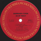 Barbara Cook : As Of Today (LP, Album)