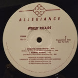 World Affairs : World Affairs (12", EP, Promo)