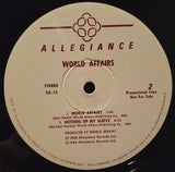 World Affairs : World Affairs (12", EP, Promo)