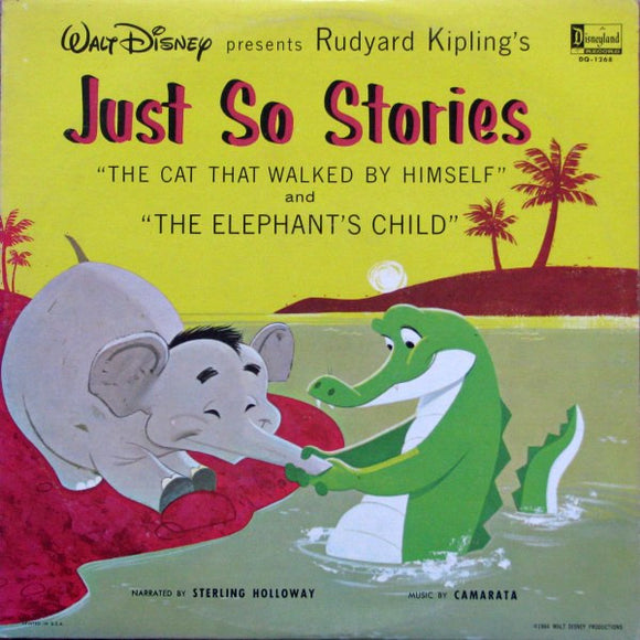 Walt Disney Presents Sterling Holloway, Camarata* : Just So Stories (LP, Mono)