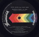 Jackie Wilson & Count Basie : Manufacturers Of Soul (LP, Album)