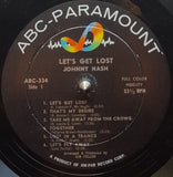 Johnny Nash : Let's Get Lost (LP, Album, Mono, Lam)