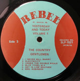 The Country Gentlemen : Yesterday & Today - Volume 1 (LP, Comp)