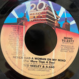 Ted Neeley & A-440 : Never Had A Woman On My Mind (For More Than A Day) (7", Promo)