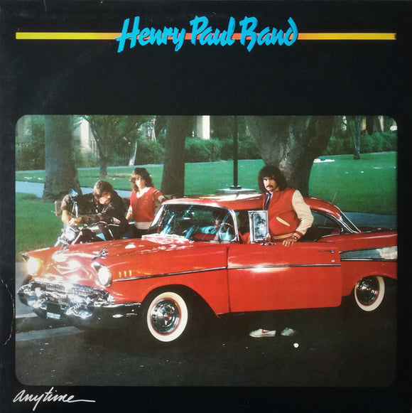 Henry Paul Band : Anytime (LP, Album, Spe)