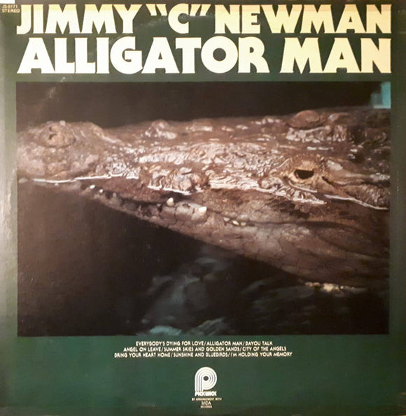 Jimmy C. Newman : Alligator Man (LP, Comp)