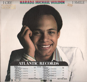 Narada Michael Walden : I Cry, I Smile (LP, Album, PR)