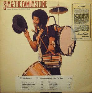 Sly & The Family Stone : Heard Ya Missed Me, Well I'm Back (LP, Album, Promo, Pit)