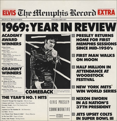 Elvis Presley : The Memphis Record (2xLP, Comp, Ind)