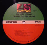 Martee Lebow : Crimes Of The Heart (LP, Album)