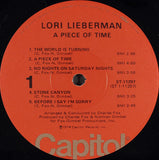 Lori Lieberman : A Piece Of Time (LP, Album, Win)