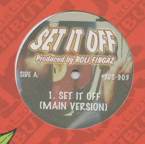 DJ Roli Fingaz : Set It Off (12", Single)