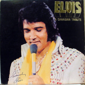 Elvis Presley : A Canadian Tribute (LP, Comp, Yel)