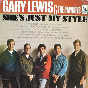 Gary Lewis & The Playboys : She's Just My Style (LP, Album, Mono)