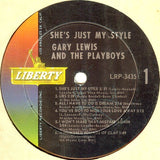 Gary Lewis & The Playboys : She's Just My Style (LP, Album, Mono)