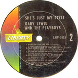 Gary Lewis & The Playboys : She's Just My Style (LP, Album, Mono)